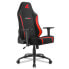 Sharkoon SKILLER SGS20 Fabric - Padded seat - Padded backrest - Black - Red - Black - Red - Fabric - Foam - Fabric - Foam