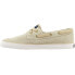 Фото #4 товара Sperry Pier Boat Sparkle Canvas Slip On Womens Beige Sneakers Casual Shoes STS8