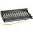 Фото #1 товара InLine Patch Panel Cat.6 12 Port desk / wall mountable black RAL9005
