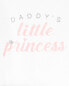 Baby 2-Piece Daddy's Princess Bodysuit & Tutu Pant Set 12M