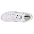 Фото #7 товара Diadora Game Row Cut Metal Lace Up Mens Silver, White Sneakers Casual Shoes 178