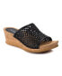 Фото #1 товара Women's Flossey Slide Wedge Sandals