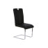 Фото #2 товара Обеденный стул DKD Home Decor Чёрный Металл Полиуретан (59 x 45 x 102 cm)