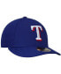 Фото #2 товара Men's Royal Texas Rangers Game Authentic Collection On-Field Low Profile 59FIFTY Fitted Hat