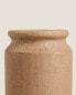 Cylindrical ceramic vase