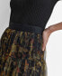 ფოტო #4 პროდუქტის Women's Printed Logo-Waistband Tulle Mesh Skirt