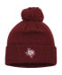 Фото #1 товара Men's Maroon Texas A&M Aggies 2023 Sideline COLD.RDY Cuffed Knit Hat with Pom