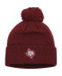 Фото #1 товара Шапка вязаная с бубоном Adidas Maroon Texas A&M Aggies 2023 Sideline COLD.RDY для мужчин