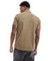 Barbour International Formula polo in khaki exclusive to asos