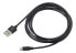 Фото #3 товара Ansmann 1700-0077, 0.2 m, USB A, Micro-USB B, USB 2.0, 480 Mbit/s, Black