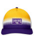 Фото #3 товара Men's Purple, Gold LSU Tigers Daybreak Foam Trucker Adjustable Hat