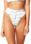 Фото #1 товара Lspace Women's 248750 Stone Frenchi Bitsy Bikini Bottoms Swimwear Size Medium