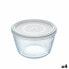 Фото #1 товара Круглая коробочка для завтраков с крышкой Pyrex Cook & Freeze 1,1 L 15 x 15 x 10 cm Прозрачный Силикон Cтекло (4 штук)