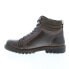 Фото #5 товара Roan by Bed Stu Dino F804010 Mens Gray Leather Lace Up Casual Dress Boots 13