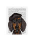 Фото #1 товара Fab Funky Hipster Dachshund, Black and Tan Canvas Art - 19.5" x 26"