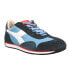 Diadora Equipe Italia Lace Up Mens Blue Sneakers Casual Shoes 177996-65071 8.5 - фото #2