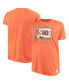 Фото #1 товара Men's Orange Oklahoma State Cowboys Big and Tall Mock Twist T-shirt