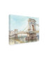 Фото #2 товара Ethan Harper Iconic Watercolor Bridge I Canvas Art - 19.5" x 26"