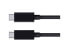 4Xem Usb-C To Usb-C Cable M/M Usb 3.1 Gen 2 10Gbps 6Ft Black