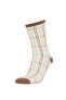 Фото #3 товара Носки defacto Kadın 3lü Cotton Long Socks