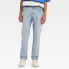 Фото #1 товара Levi's Men's 501 Original Straight Fit Jeans - Light Blue Denim 38x34