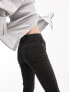 Topshop Petite high rise Jamie jeans in black