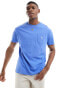 Фото #1 товара Polo Ralph Lauren icon logo pocket t-shirt classic oversized fit in mid blue