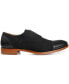Фото #6 товара Men's Jack Handcrafted Leather, Velvet and Wool Dress Shoes