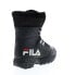 Фото #16 товара Fila Disruptor Boot 5HM00545-014 Womens Black Leather Casual Dress Boots