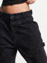 Фото #4 товара I Saw It First exclusive low waist denim jogger in black wash