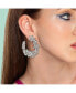 ფოტო #2 პროდუქტის Women's Stone Cluster Stud Earrings