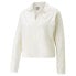 Фото #1 товара Puma Power Better Long Sleeve Polo Shirt Womens Off White Casual 67330299