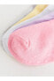 LCW baby Basic Kız Bebek Patik Çorap 5'li