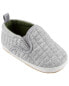 Baby Quilted Slip-On Baby Shoes 0