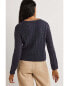 Boden Fluffy Cable Sparkle Wool & Alpaca-Blend Jumper Women's