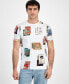 Фото #1 товара Men's Stamp Collection Short Sleeve T-shirt