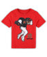 ფოტო #1 პროდუქტის Toddler Boys and Girls Red Maryland Terrapins Stiff Arm T-shirt