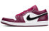 Фото #1 товара Кроссовки Nike Air Jordan 1 Low Noble Red (Белый, Красный)