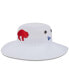 Фото #2 товара Men's White Buffalo Bills 2023 NFL Training Camp Throwback Panama Bucket Hat