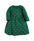 ფოტო #5 პროდუქტის Baby Girls Cotton Dresses, Christmas Plaid