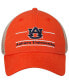 ფოტო #3 პროდუქტის Men's Orange Auburn Tigers Logo Bar Trucker Adjustable Hat