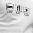 Фото #2 товара KRUSKIS Sleep Eat and Surf Short Sleeve T-shirt short sleeve T-shirt