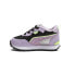 Фото #5 товара Puma Rider Fv Space Glam Slip On Toddler Girls Purple Sneakers Casual Shoes 388