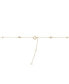 ფოტო #8 პროდუქტის Cultured Freshwater Pearl (3-4mm) and Silver Bead Necklace, 16" + 2" extender