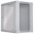 Фото #6 товара Intellinet Network Cabinet - Wall Mount (Standard) - 12U - Usable Depth 260mm/Width 510mm - Grey - Flatpack - Max 60kg - Metal & Glass Door - Back Panel - Removeable Sides - Suitable also for use on desk or floor - 19",Parts for wall install (eg screws/rawl plugs) n