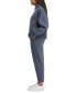 Фото #5 товара Women's Lux Fleece Mid-Rise Pull-On Jogger Sweatpants