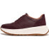 FITFLOP F-Mode Leather/Suede Flatform trainers