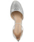 ფოტო #4 პროდუქტის Women's Mika Embellished Espadrille Wedge Sandals
