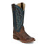 Фото #2 товара Tony Lama Camarillo Wide Square Toe Cowboy Mens Brown Casual Boots TL3035