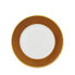 Фото #2 товара Haviland 249486 Color Block Porcelain Round Dessert Plate Bronze/Gold